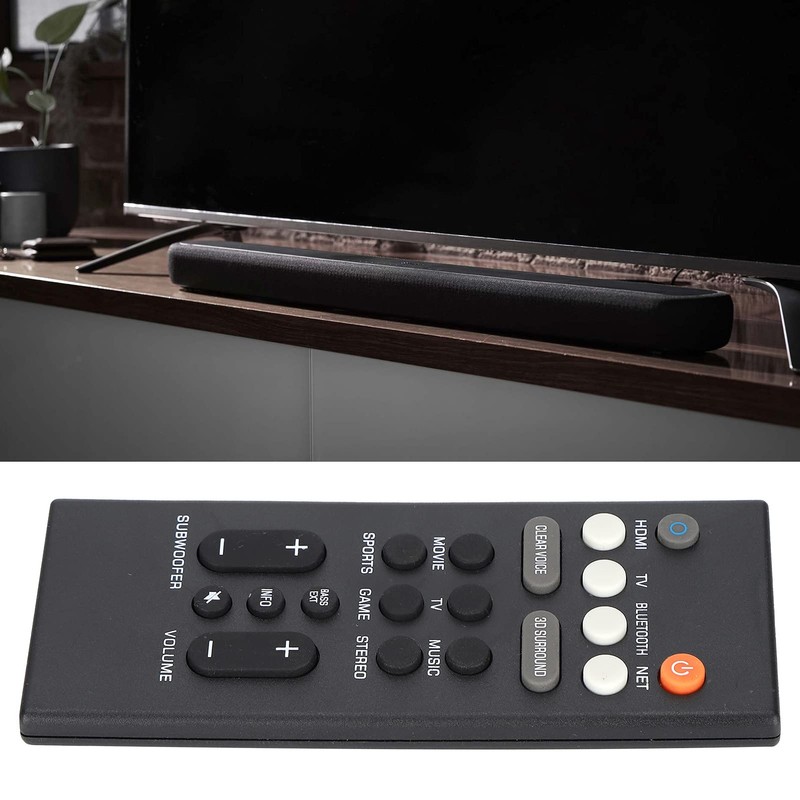Vbestlife Speaker Remote Replacement for Yamaha YAS-209 YAS-109