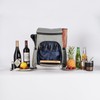 Picnic Backpack Set with Fold Table, Water Bag, Cooler Ice