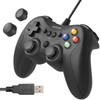 Elecom JC-GP30SVBK Wired Gamepad, Xinput, PS System, FPS Specifications, Mechanical