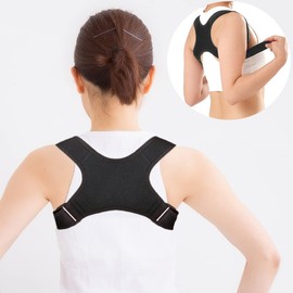 Hunchback Correction Belt, Posture Support, Posture Correction, Little-back Improvement, Back Muscles, Posture Support, Beautiful Posture, Unisex (Medium)