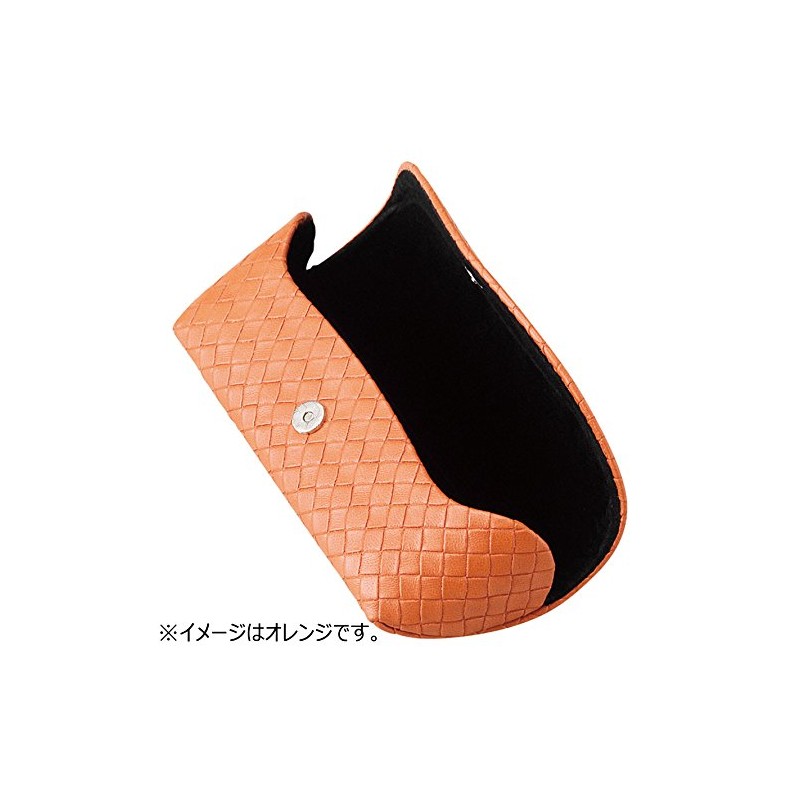 Leather Weave Wind Men Men's Glasses Case