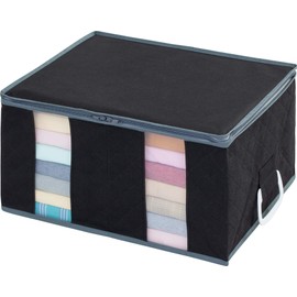 Astro 617-63 Storage Box, For Clothes, Black, Non-woven Fabric, Activated Carbon Deodorizing