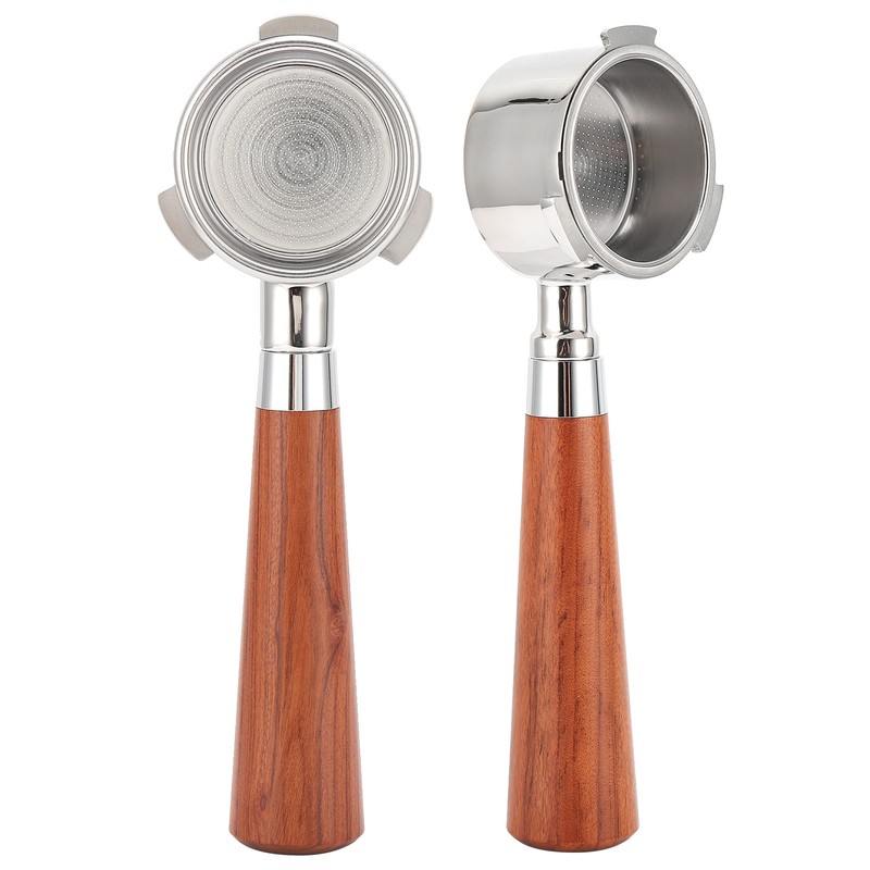 Coffee Bottomless Portafilter Stainless Steel Filter Holder Basket Replacement Tool