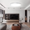 WKONCLDY 4700lm LED Flush Mount Ceiling Light, Super Slim 16