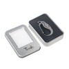 Tungyi Titanium Carabiner Keychain Clip, 3-in-1 Multi Function Keychain Looking