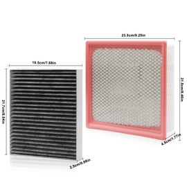 BX-Good Cabin Engine Air Filter for Chrysler Sebring 2010 2009 2008 2007