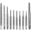 Bestgle Mini Tap Drill Set, 10 Piece Set, Chamfering Tap,