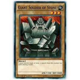Yu-Gi-Oh! - Giant Soldier of Stone (YGLD-ENA15) - Yugi's Legendary Decks - 1st Edition - Common