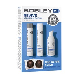 BosleyMD BosRevive KIT for Visible Hair Thinning (Non Color-Treated), Starter Size (30 Days)