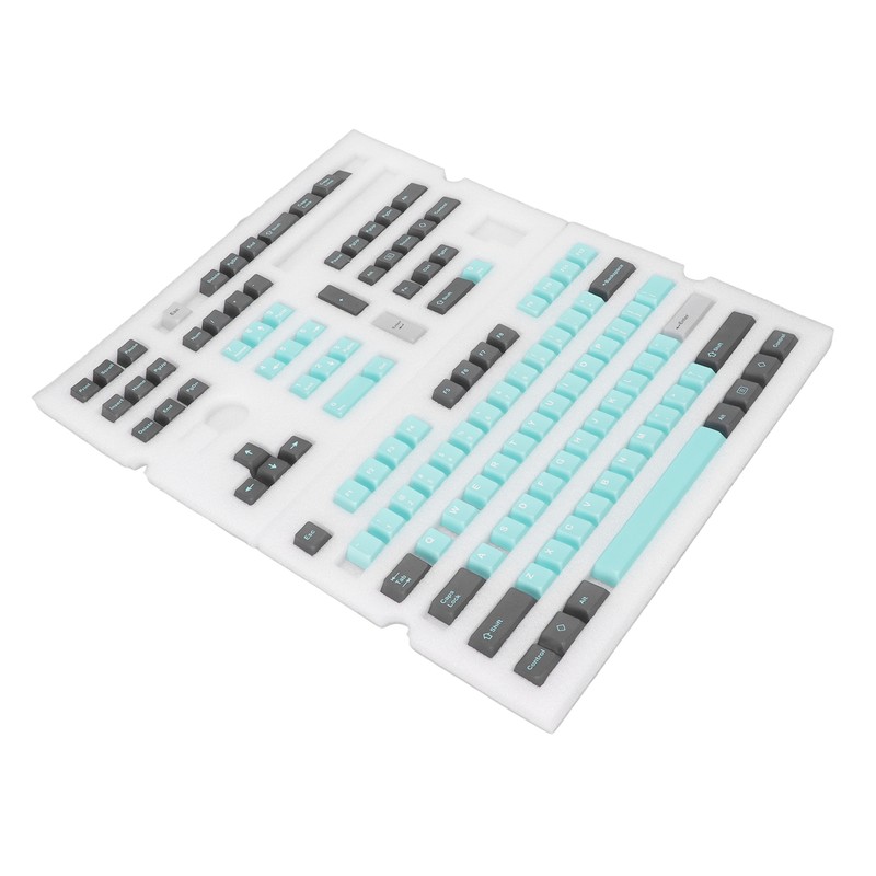 Mechanical Keyboard Keycap Universal 126 Keys English Cherry Height PBT