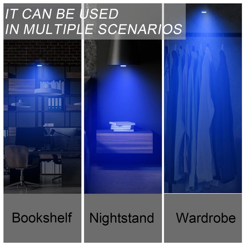 Car Interior Wireless Led Lights, 7 Colors Car Ambient Lighting