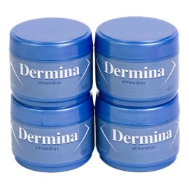 Crema Hidratante Dermina Almendras 230 Ml - 4 Pz