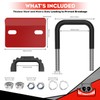 AUTORACCOON Hitch Tightener Anti-Rattle Clamp - Heavy Duty Hitch Stabilizer