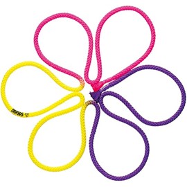 SASAKI M280GF Gymnastics Hand Tools, Colorful 3 Color Rope, Purple x Yellow x Pink