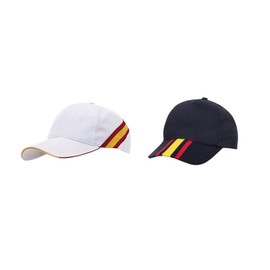 The Events of the Tata Spain Football Cap (Pack of 2), White