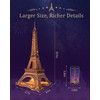 Rolife 3D Wooden Puzzles for Adults, Large Eiffel Tower Set-LED