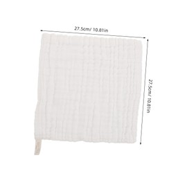 Gatuida 10Pcs Pure Cotton Washcloths Soft and Absorbent Multi Functional Towels for Newborns as Face Towels Burp Cloths and Saliva Towels Versatile and Stylish Design