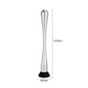 NUZAMAS Ice Crushing Rod 225mm Ice Mixer Shaker Cocktail Muddler