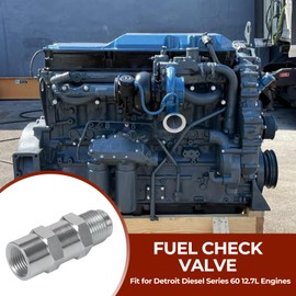 Atesilor 23516919 Fuel Check Valve Compatible with Detroit Diesel Series 60 12.7L Engines, Replaces 23509140