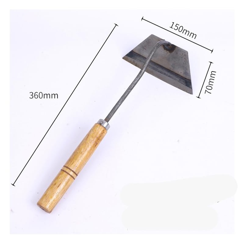 Michear Weed Puller, Garden Hoe Hand Tool, Stainless Steel Hand