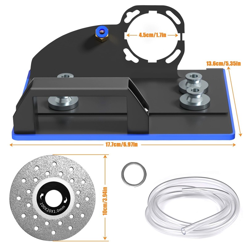 Angle Grinder Stand for Tile 45° Chamfer Cutting Tile Chamfering