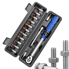 Motorcycle Torque Wrench Set | Bike Tools & Maintenance,Socket Tools with Torque Wrenches Extension Bar Included for Most Screw Fit Mountain Road Motorcycle Travel Use