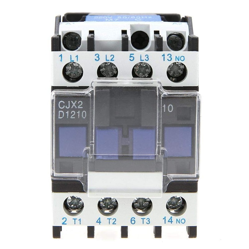 AC Electric Contactor CJX2-1210 Industrial Contactor with High Sensitivity 220V