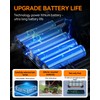 Multifunction Rechargeable Emergency Light with Stand - Solar Portable Work