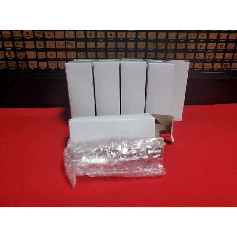 Haraqi 12 Pack 40w CA10 C32 Flame Tip Clear Light