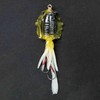 Js'outdoors Fishing Lure Octopus for Saltwater, Soft Artificial Rigged Squid