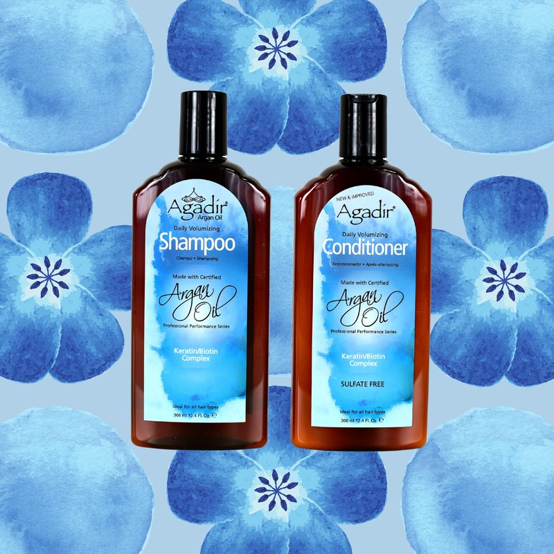 AGADIR Daily Volumizing Shampoo, 12.4 Fl Oz