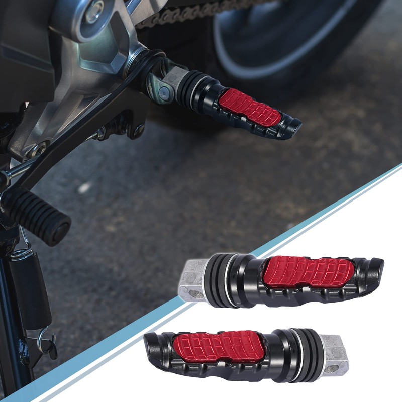 Motoforti 1 Pair 8.5mm Motorcycle Rearsets Rear Set Footrest Peg