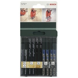 Bosch 2609256776 Jigsaw Blade Set (10 Pieces)
