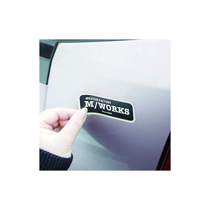 Ing Kawamoto Peel and Stick, No Residue Left! Sticker Base