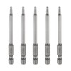 QUARKZMAN TT10 Torx Bit Set Screwdriver Bit 80 mm Long