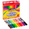 Cra-Z-Art Classic Super Washable Markers, Broad Tip, Assorted Barrel, Assorted