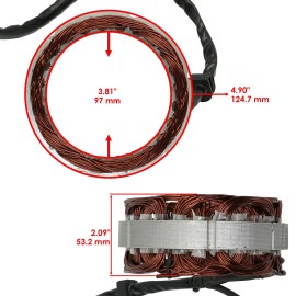 Celox Stator & Gasket for Honda CB1000C CB1100F Custom Super Sport 1983 Magneto