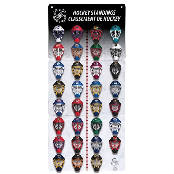 Franklin Sports NHL Micro Mask League Standings Tracker