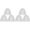 ibasenice Clear Feeding Bottles Caps - 6 PCS Clear Feeding