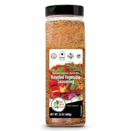 Ābel Spice Farm Roasted Vegetable Seasoning, 24 oz – Savory Blend of Garlic, Onion & Herbs for Oven-Roasted Veggies – All-Natural, Kosher, Non-GMO
