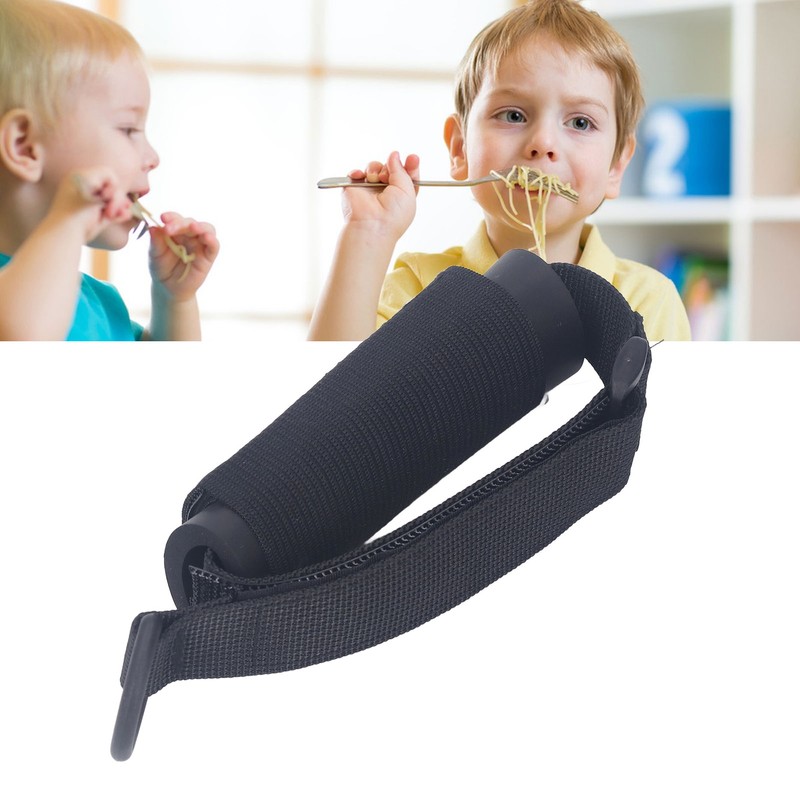 Elderly Spoon Fork Holder Strap Prevent Slipping Universal Utensil Strap