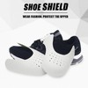 Shoe Support Shoe Shield Shoe Cover Sneaker Protector Shoe Shield BL05666 Black S 100ea