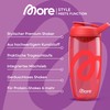 MORE Premium Shaker, 700 ml, Red