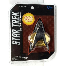 QMX Star Trek:Next Generation Costume Magnetic Communicator Pin- Metal- Carded