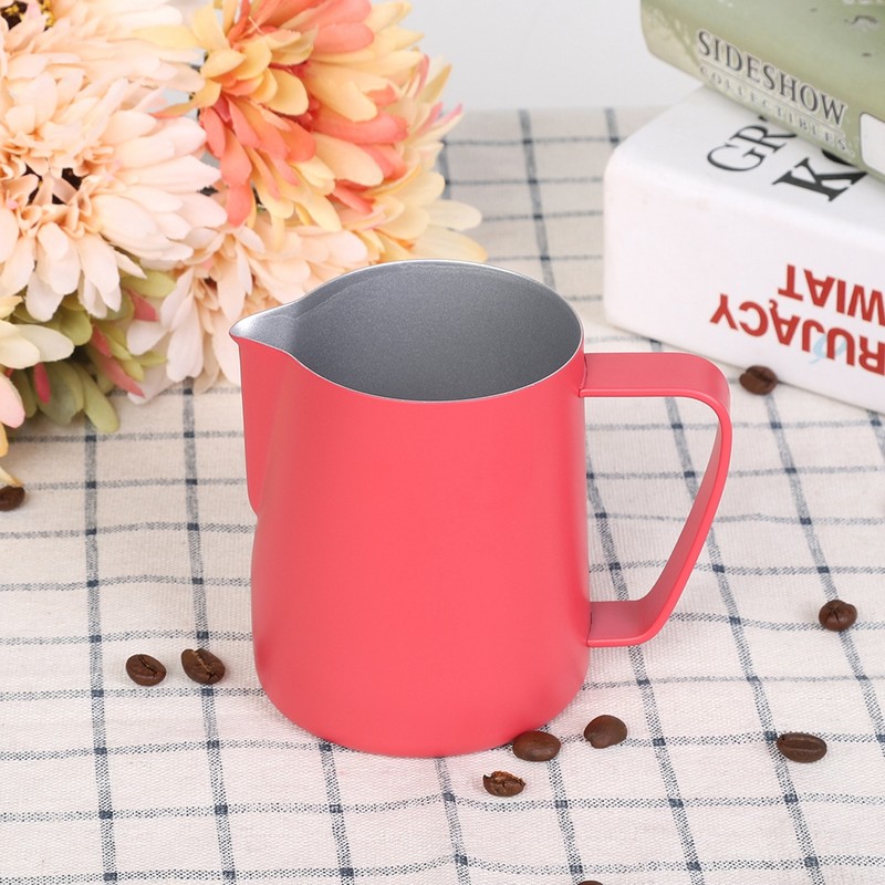 350ml Stainless Steel Milk Frothing Jug Frother Coffee Latte Container