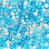 VOOMOLOVE 1000 PCS Bule Mix Pony Beads - Bracelet, Hair