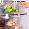 Yatmung 2 Pack Extra-Large Deli Drawer Organizer for Refrigerator Pull