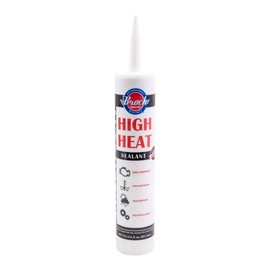Brock High Heat RTV Sealant & Automotive Adhesive – Industrial Grade Silicone for Heat Tabs, Gaskets, and More – 10.2 oz Cartridge