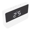 LED Digital Alarm Clock Simple Modern High Definition Display Mirror