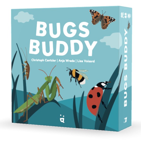 Helvetiq Bugs Buddy Board Game - Insect Themed Tile Placement